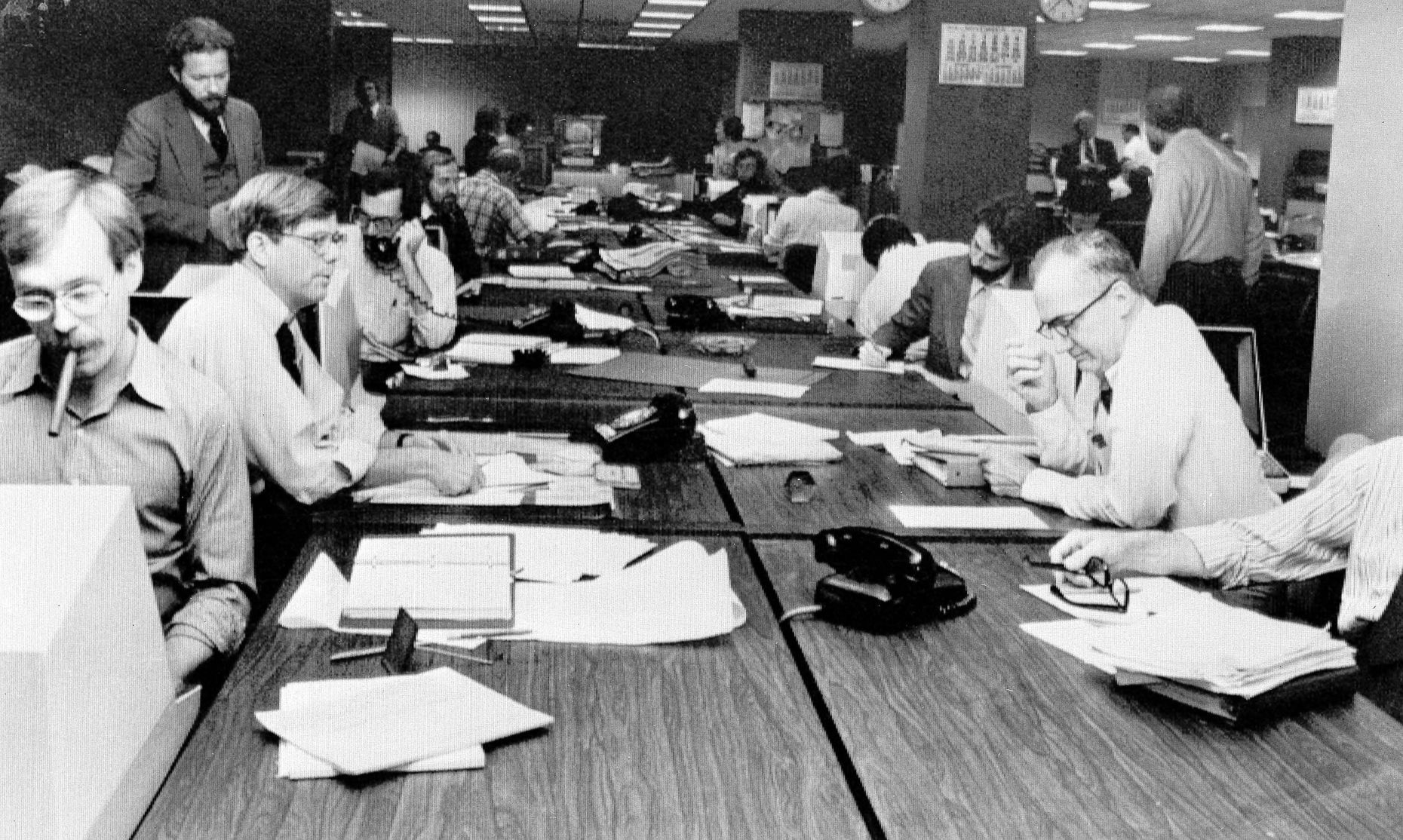 1978: NY Times Newsroom